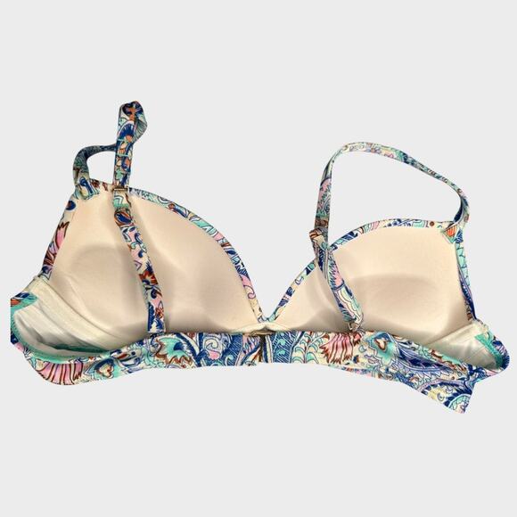 Victoria's Secret Paisley Bikini Top 34A - Picture 6 of 9